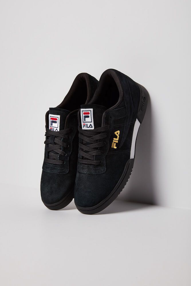 Fila Original Fitness Lineker Trainers Black - Mens - 79134CLFI